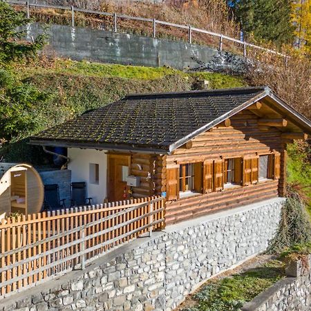 Gemuetliches Chalet Mit Privater Sauna Und Schoener Aussicht Küblis Buitenkant foto