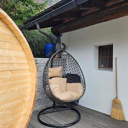 Gemuetliches Chalet Mit Privater Sauna Und Schoener Aussicht Küblis Buitenkant foto