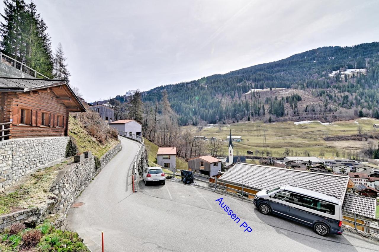 Gemuetliches Chalet Mit Privater Sauna Und Schoener Aussicht Küblis Buitenkant foto