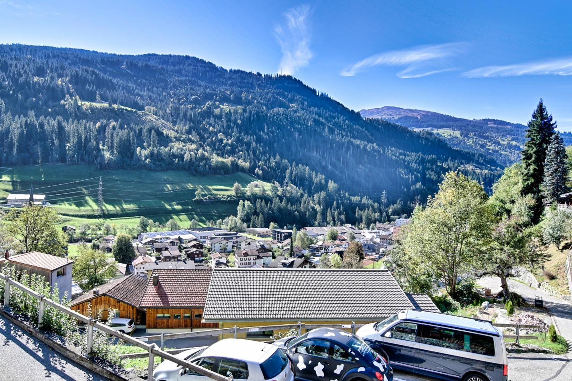 Gemuetliches Chalet Mit Privater Sauna Und Schoener Aussicht Küblis Buitenkant foto