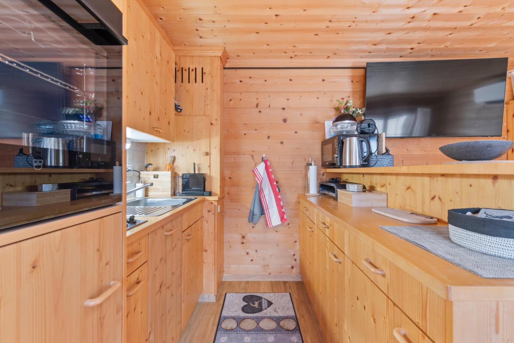 Gemuetliches Chalet Mit Privater Sauna Und Schoener Aussicht Küblis Buitenkant foto