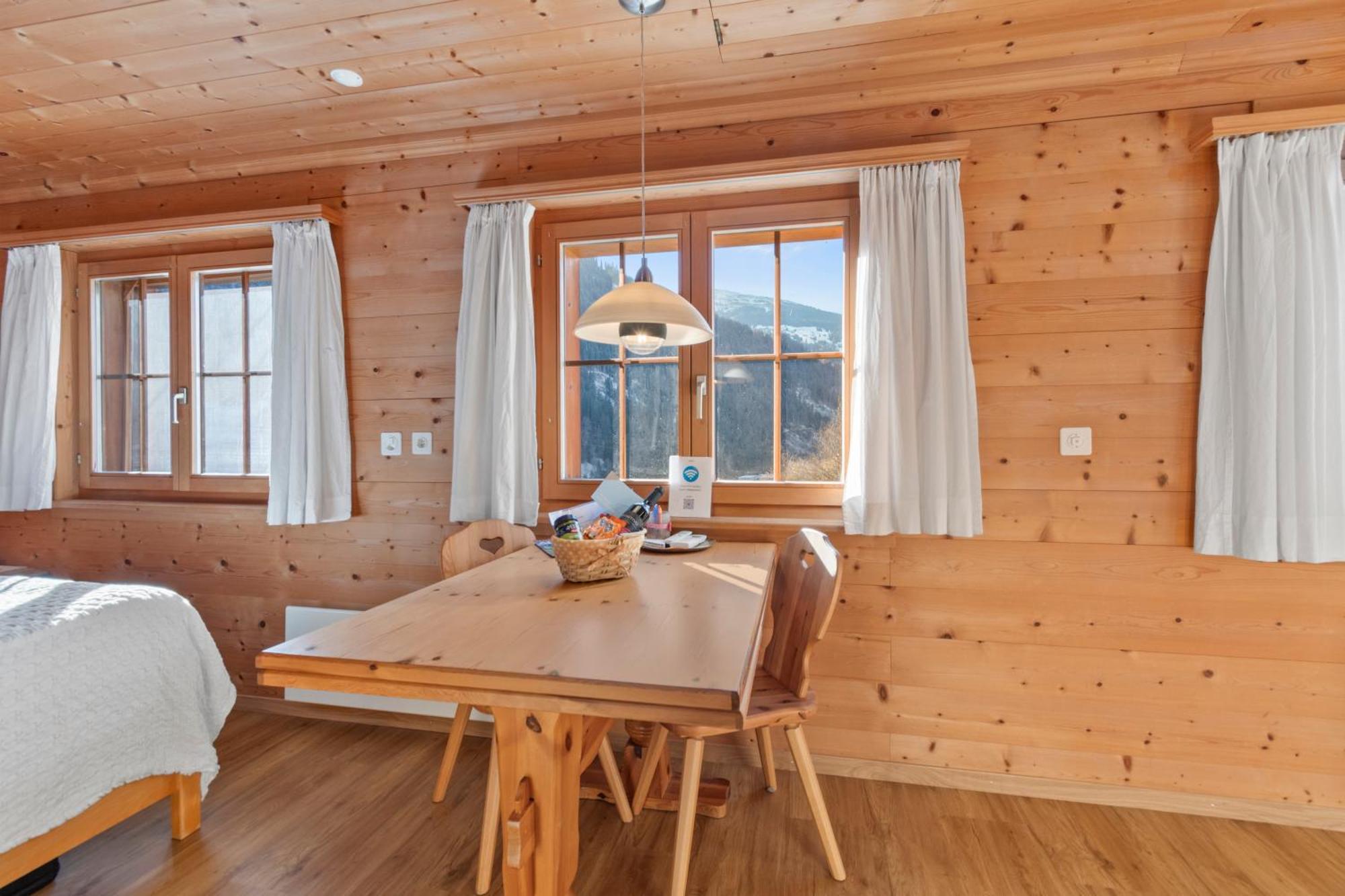Gemuetliches Chalet Mit Privater Sauna Und Schoener Aussicht Küblis Buitenkant foto